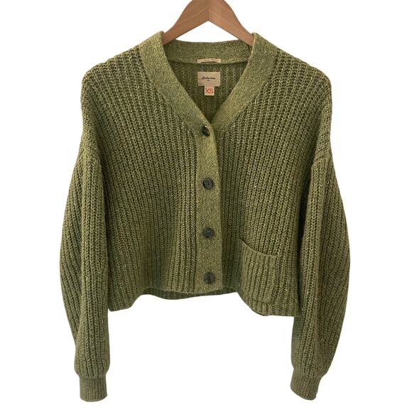 Bellerose Green Knit Cardigan - Picture 1 of 8